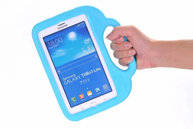 Универсальный чехол Tie Kids для samsung Galaxy Tab 3 Lite 4 7 дюймов T230 T231 T210 T211 T110 EVA противоударный чехол с подставкой