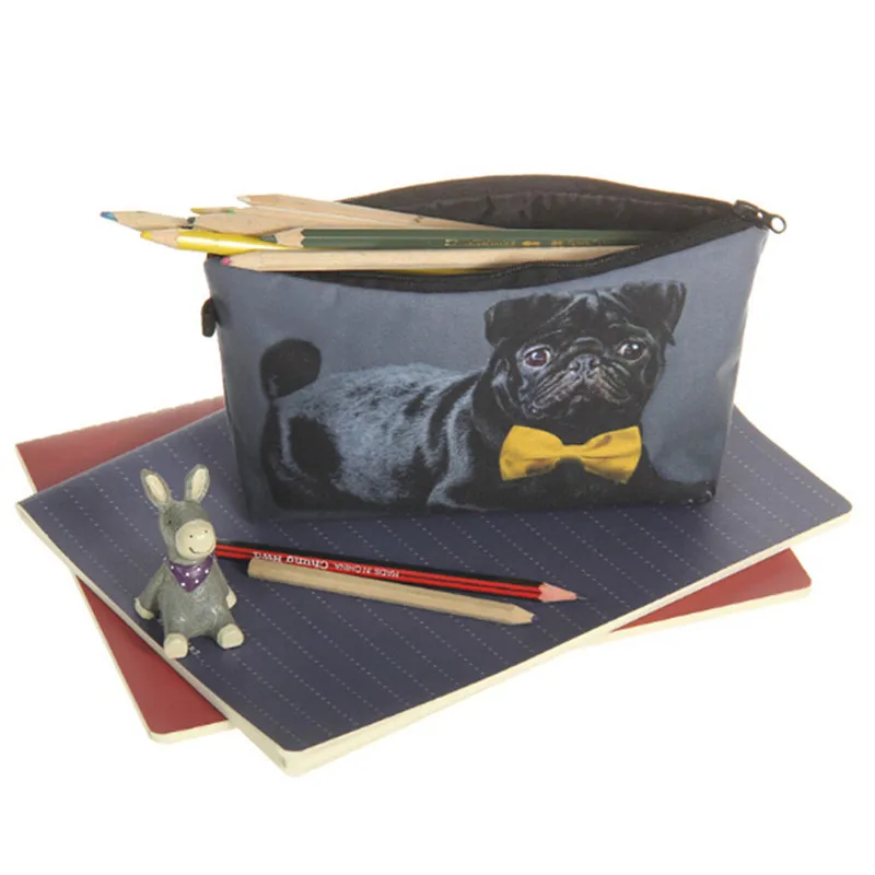 3D косметичка для собак и кошек женская 2020 Модный чехол косметики дорожный