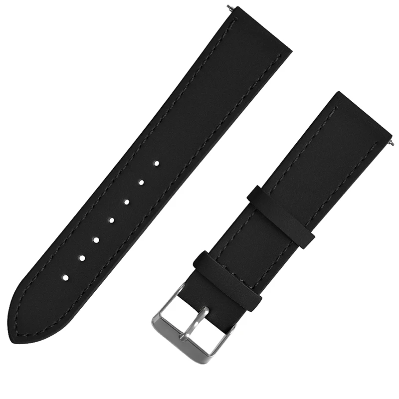 Hangrui ремешок из натуральной кожи для Xiaomi Huami Amazfit Bip браслет Молодежные Смарт-часы