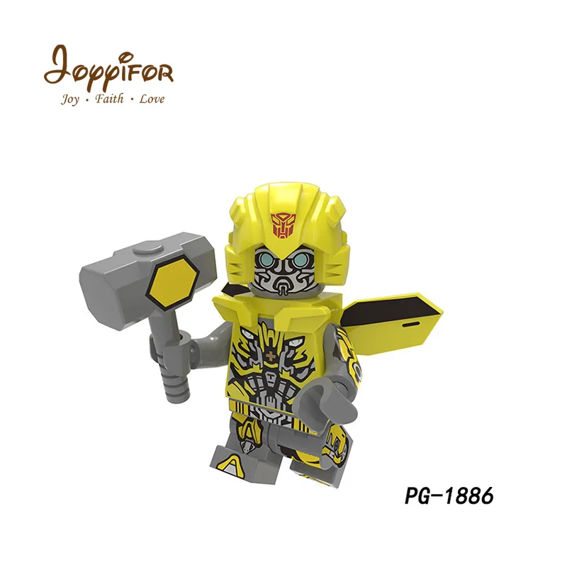 Joyifor Горячие строительные блоки технические пчелы робот фильм деформации