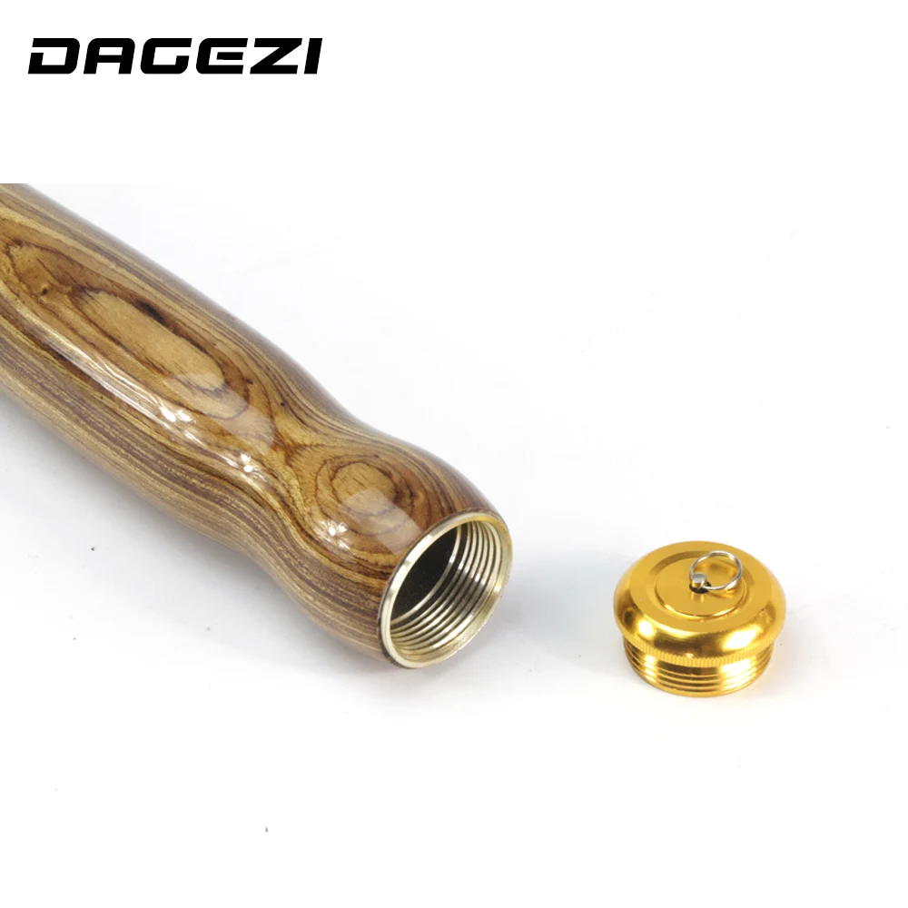 DAGEZI высокое качество древесины мотоцикл HandleCarbon волокна телескопическая удочка 2