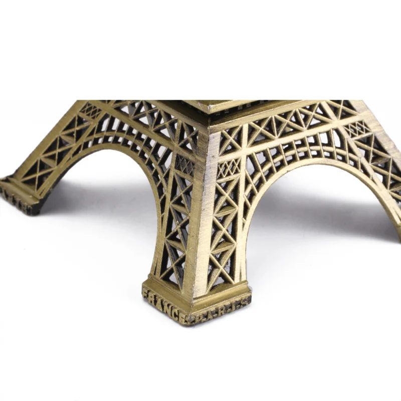 Винтажная Скульптура Из бронзового сплава 18 см Эйфелева башня металл|sculpture