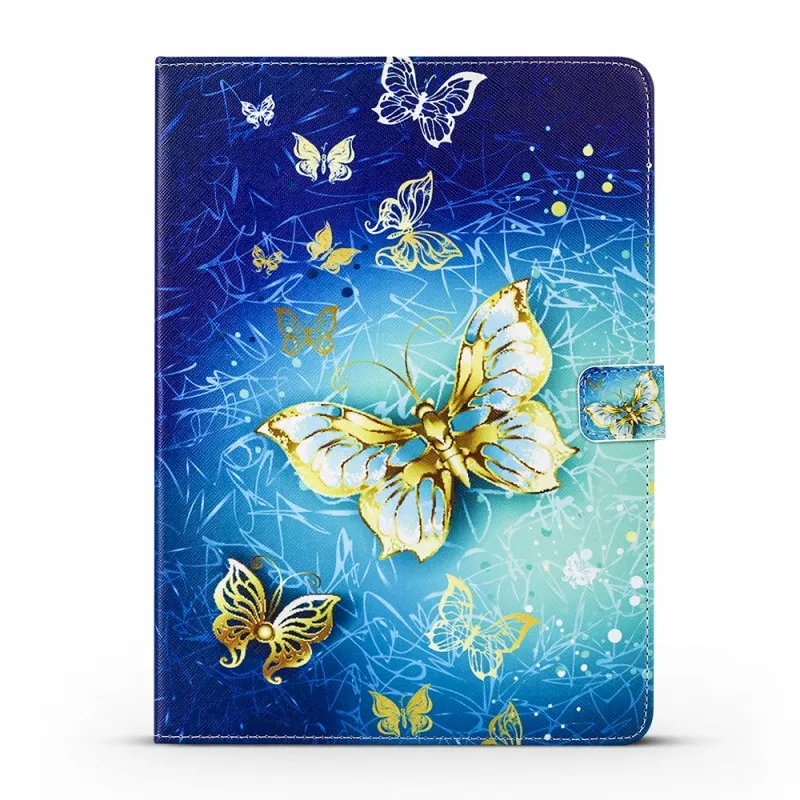 Для iPad Чехол чехол Модный кожаный чехол смарт-чехол для iPad 9,7 Air 1 2 5 6 5th 6th поколения Coque Fanda - Цвет: J11