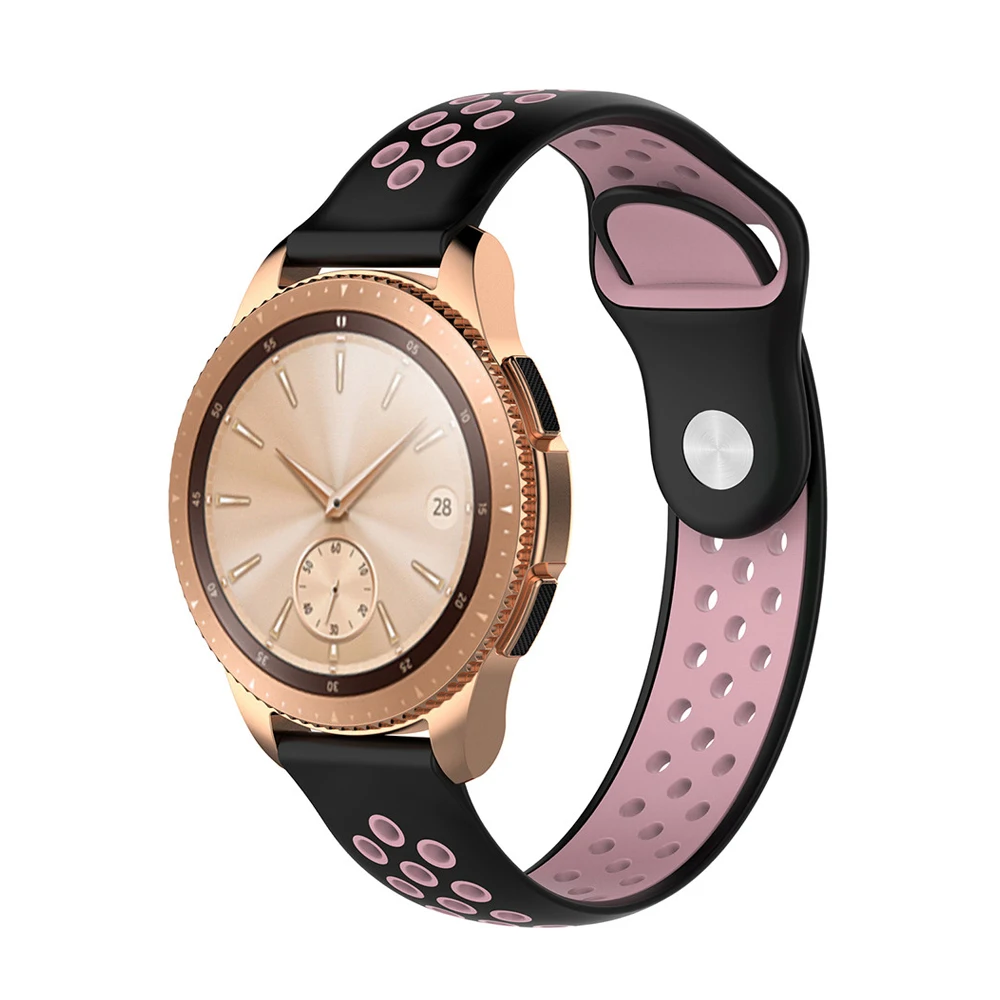5 Силиконовый ремешок для Xiaomi Huami Amazfit Stratos 2 Pace Smart Watch Band 22 мм спортивный ремешок для samsung gear S3 huawei GT Active - Цвет: 5