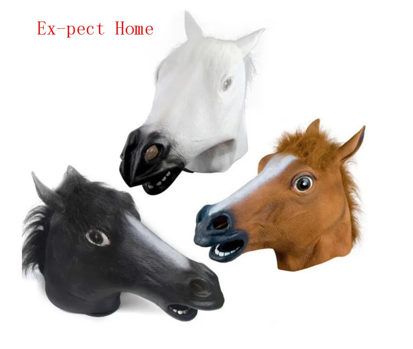 50 шт лошадь искусственный костюм театральный реквизит новинка латексная