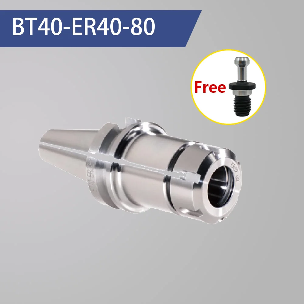 4 шт. BT40 ER40 80 высококачественный универсальный держатель для токарного станка с