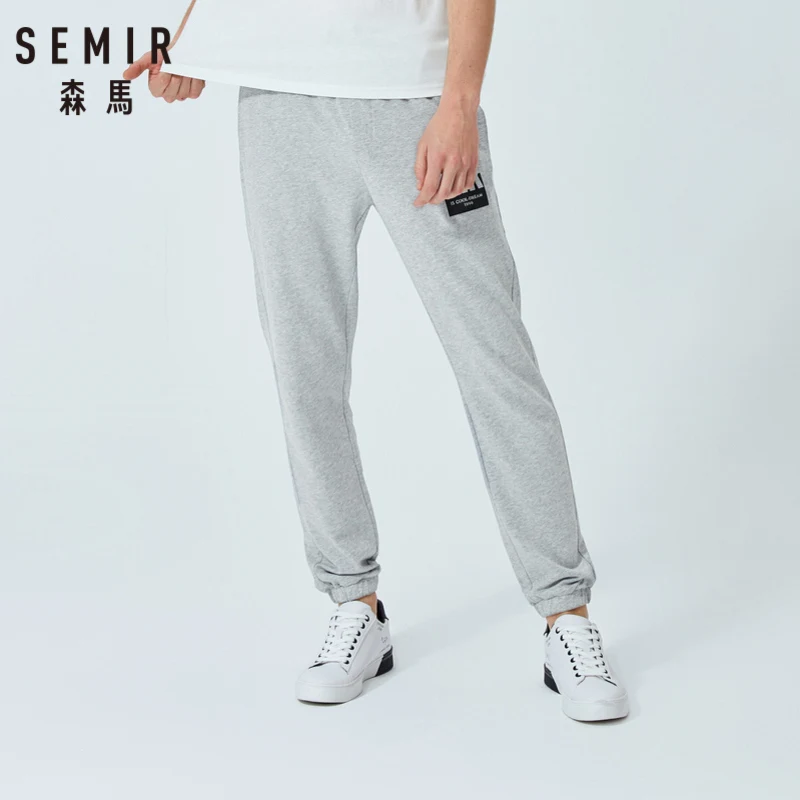 SEMIR Летние повседневные брюки мужские спортивные трикотажные 2018 новые модные