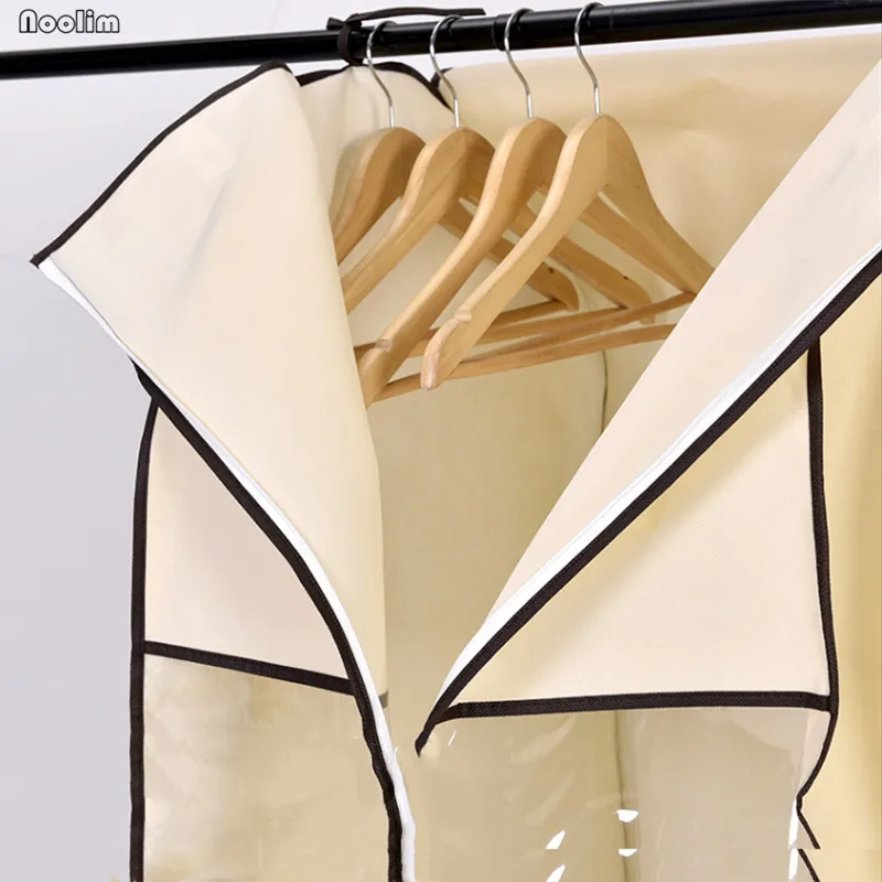 Прозрачная подвесная трехмерный Пыленепроницаемый Чехол для одежды пальто