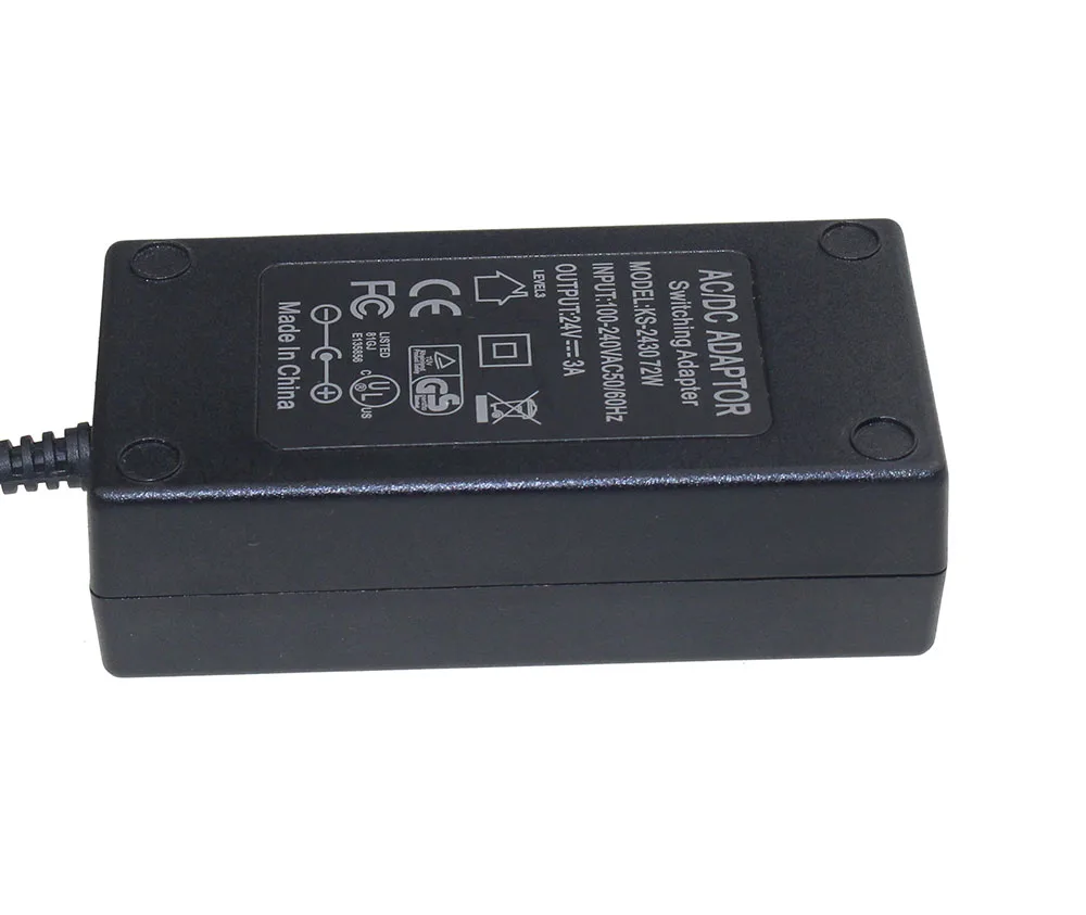 1 шт. очиститель воды Мощность 24V3A AC 100V 240 адаптер конвертер DC 24V 3A 3000mA Питание 5 мм X 2