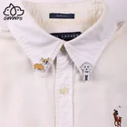 Эмалированные булавки Welsh Corgi на заказ, броши в виде мультяшной собаки, булавка для лацкана, сумки для рубашки, забавные значки с животными, ювелирные изделия, подарок для друзей