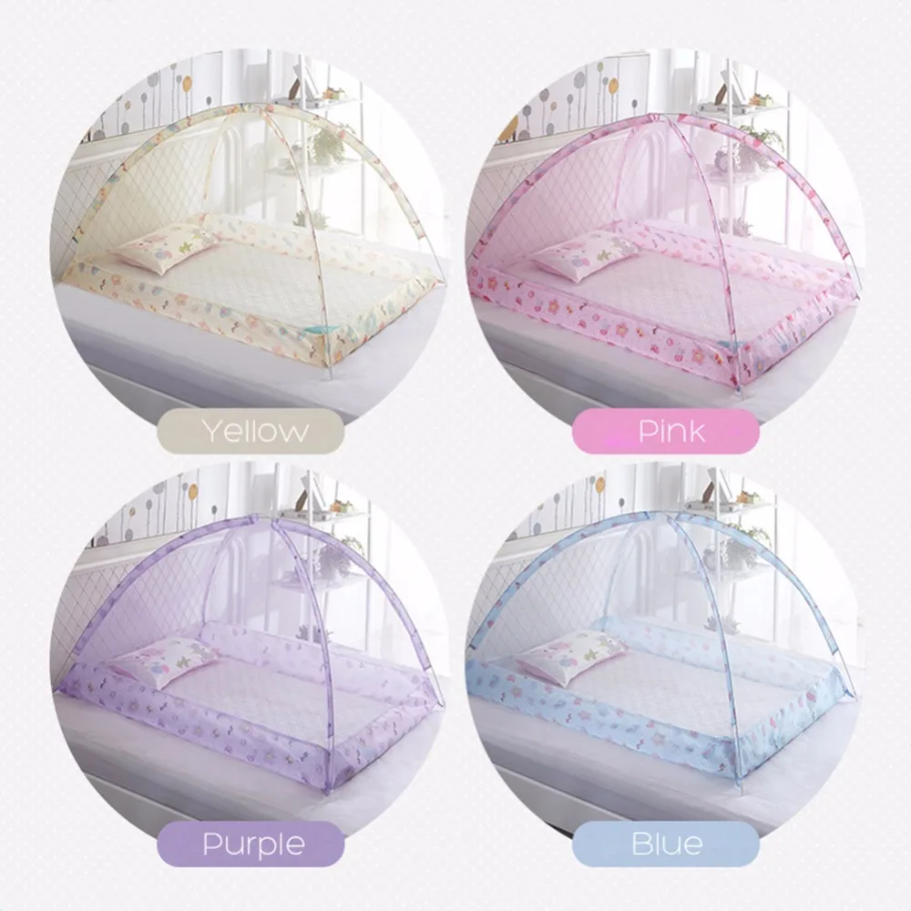 Новая стильная складная палатка от насекомых противомоскитная сетка для розовых