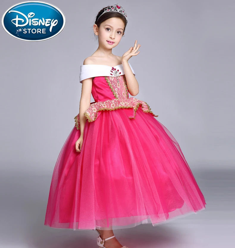 Платье для девочек Холодное сердце Диснея Эльза праздничное платье принцессы