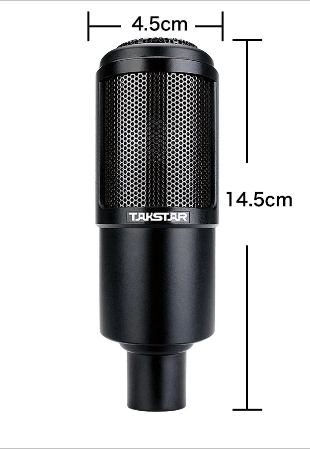 Takstar PC K320/PCK320 профессиональный конденсаторный микрофон с боковым адресом для