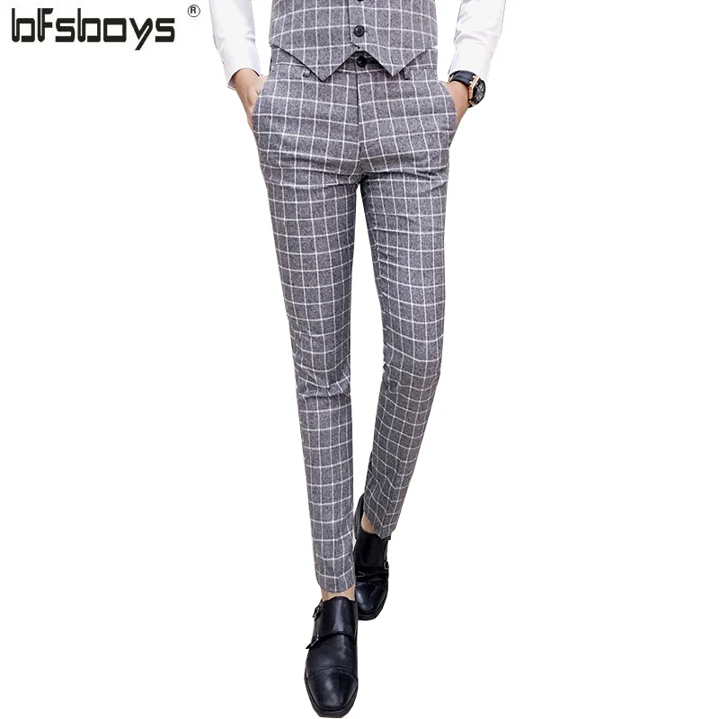 2017 Высокое качество Британский стиль Мужчины Одна кнопка Бренд Развивать