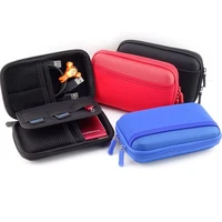 new portable travel power ad usb drive card kit 2 5 ssd enclosure hard drive sports bags case hard disk protection bag h1310