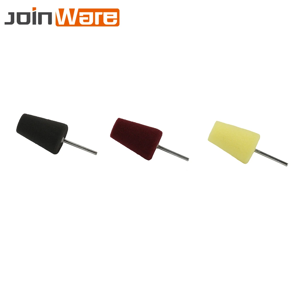 3 шт. полировальная губка для колес полировка ступицы хвостовика губки конус