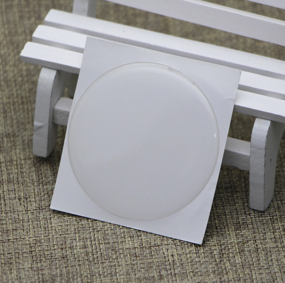 Пустое компактное зеркало с 58 мм эпоксидной смолой карманное сделай сам для