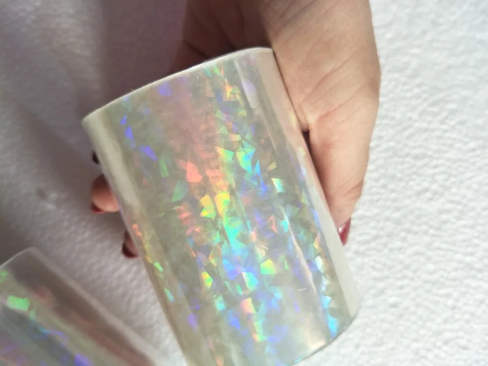 Горячее тиснение фольга бумага Лазерная Фольга кожа сигаретная коробка