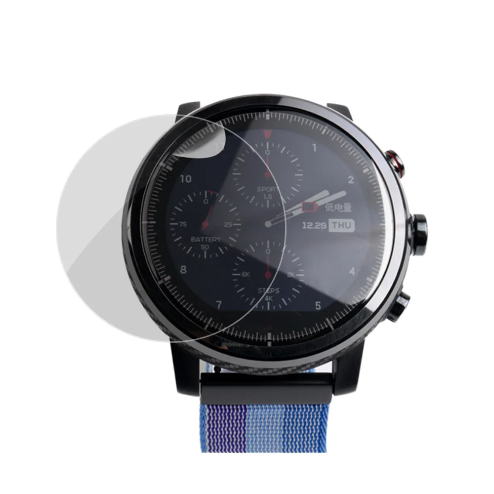 2 шт./лот защитная пленка для экрана из мягкого ТПУ Для Xiaomi Huami Amazfit Stratos Smart Watch 2S (не