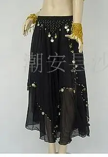 Юбка для танца живота шифоновая 1 шт./лот | Тематическая одежда и униформа