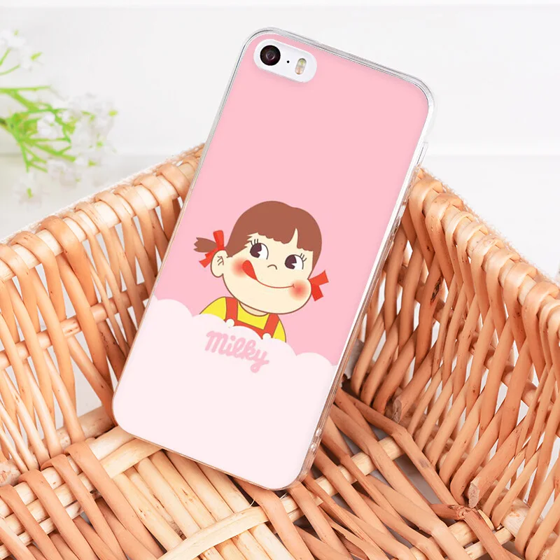 Чехол Fujiya для iphone 13 7 6 X молочный Пеко Чан оболочка чехол телефона 8 6S Plus 10 5