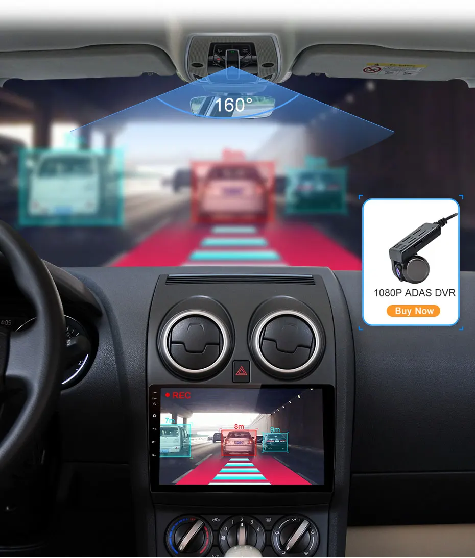 AWESAFE для Nissan Qashqai 2008-2012 автомобильный Радио Мультимедиа Видео плеер gps No 2din 2 din Android 8,1 2G+ 32G