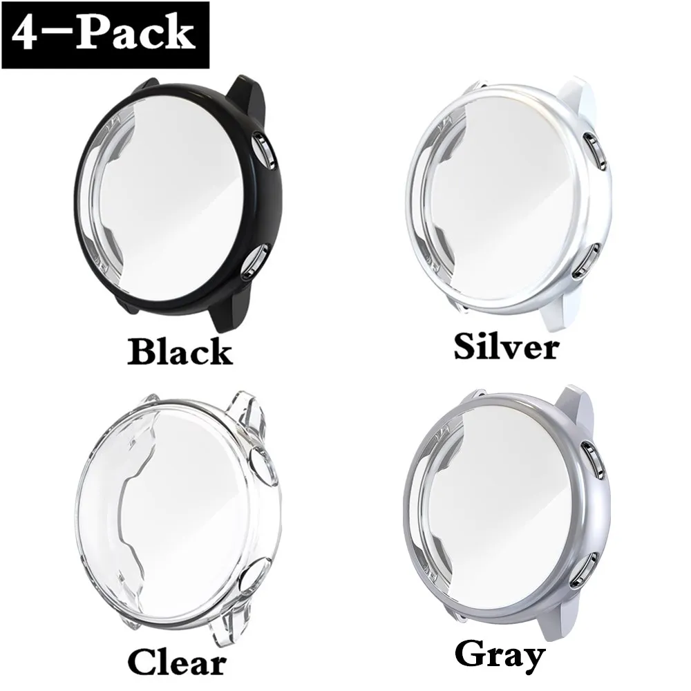 4-Pack 3 8-Pack Чехол для экрана для samsung Galaxy Watch с полным покрытием, мягкая пленка для Galaxy Active 40 мм - Цвет ремешка: 4-Pack 3