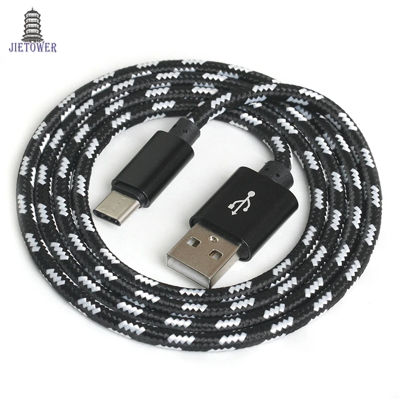 100 шт./лот 1 м 2 3 зарядный Дата кабель USB Micro Usb 8pin Type C для Android Samsung Huawei IOS iPhone 5 6 7 8 Plus