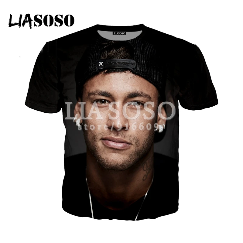 LIASOSO Новинка Бразилия Неймар популярность красивая звезда 3D печать