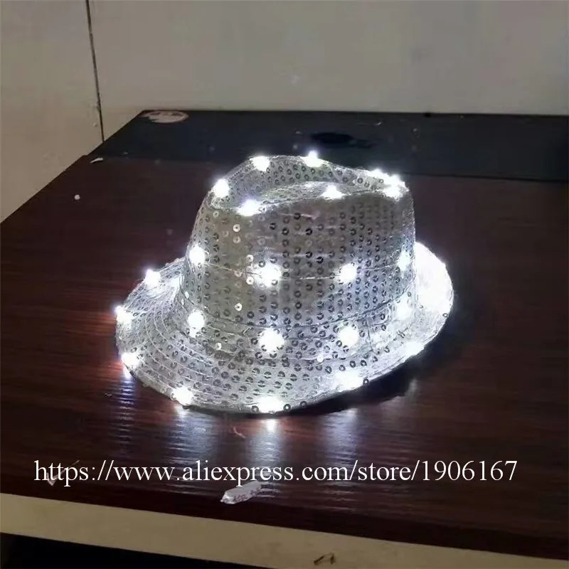 Новое поступление светодиодная светящаяся шапка с батареей чаще всего яркий