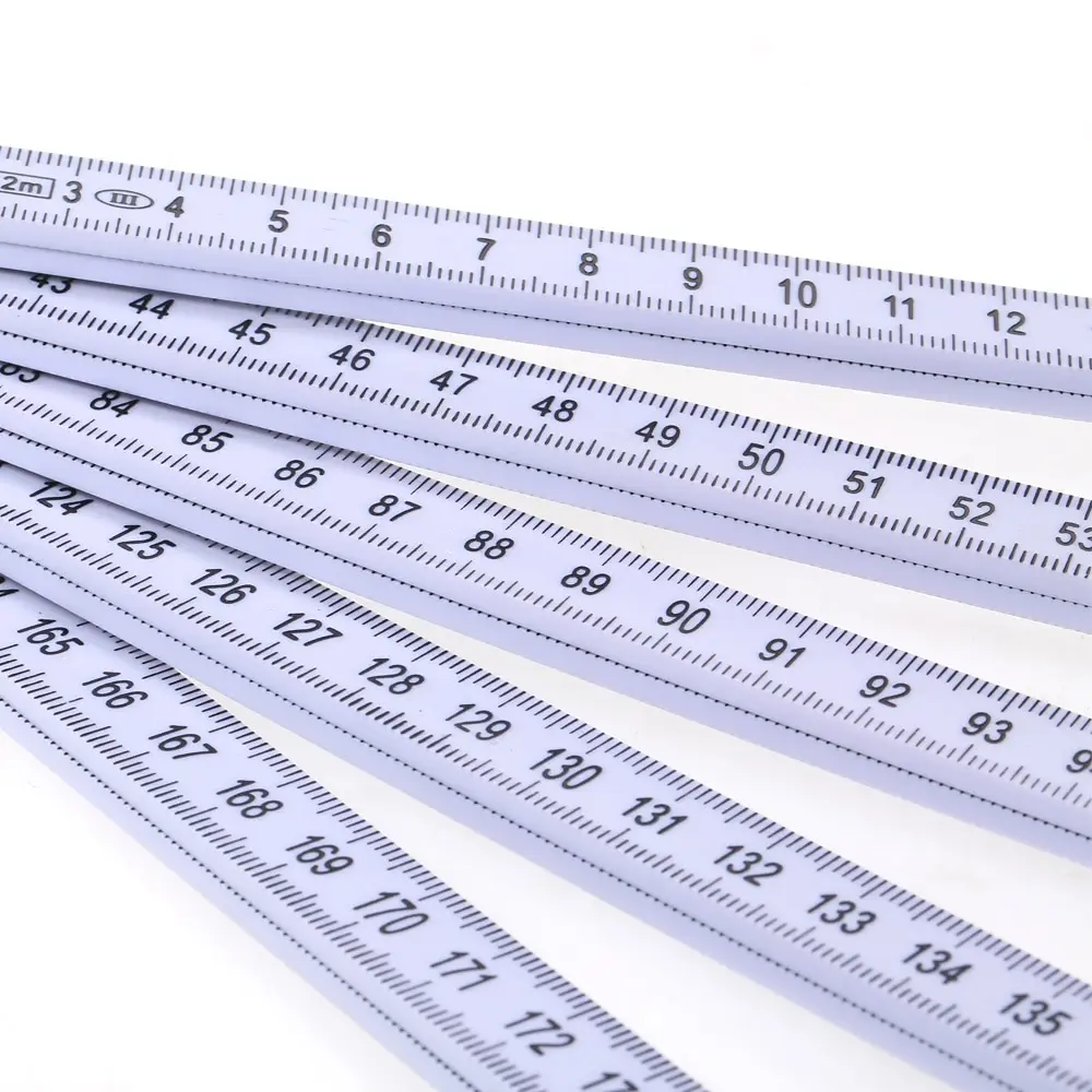 Недорогая портативная плотничная деревянная складная линейка KKMOON 1 м 2 м|Рулетки|