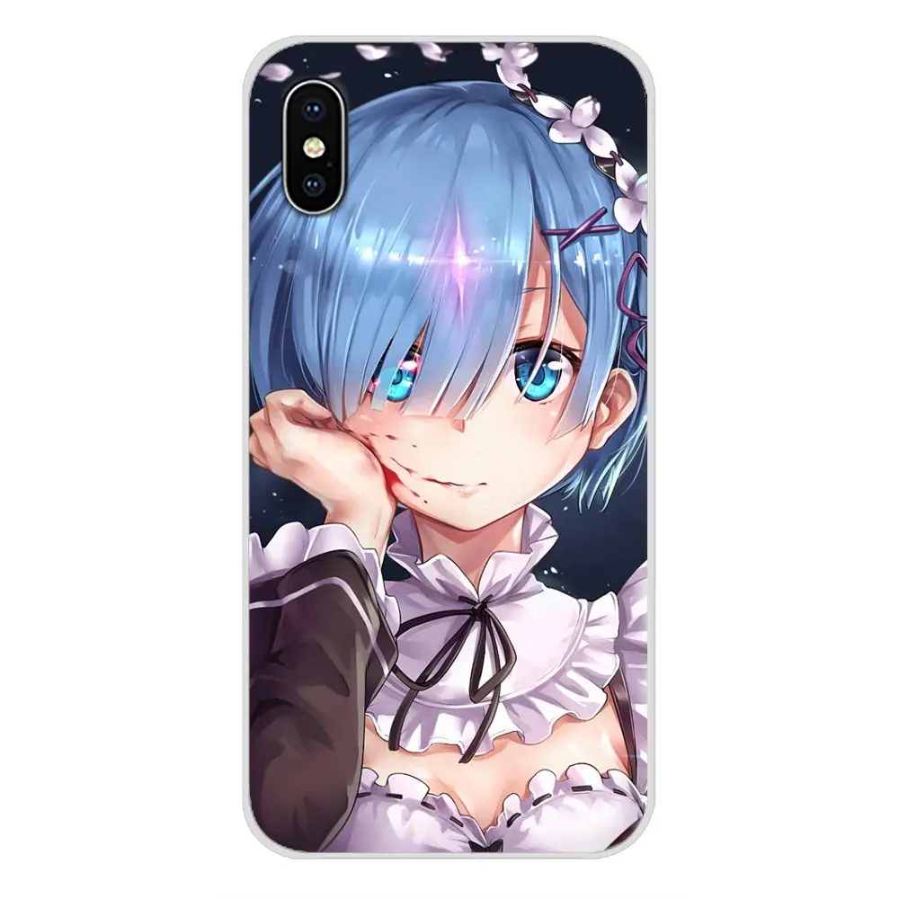 Для LG G3 G4 мини G5 G6 G7 Q6 Q7 Q8 Q9 V10 V20 V30 X Мощность 2 3 K10 K4 K8 2017 аниме ReZERO в другой мир для