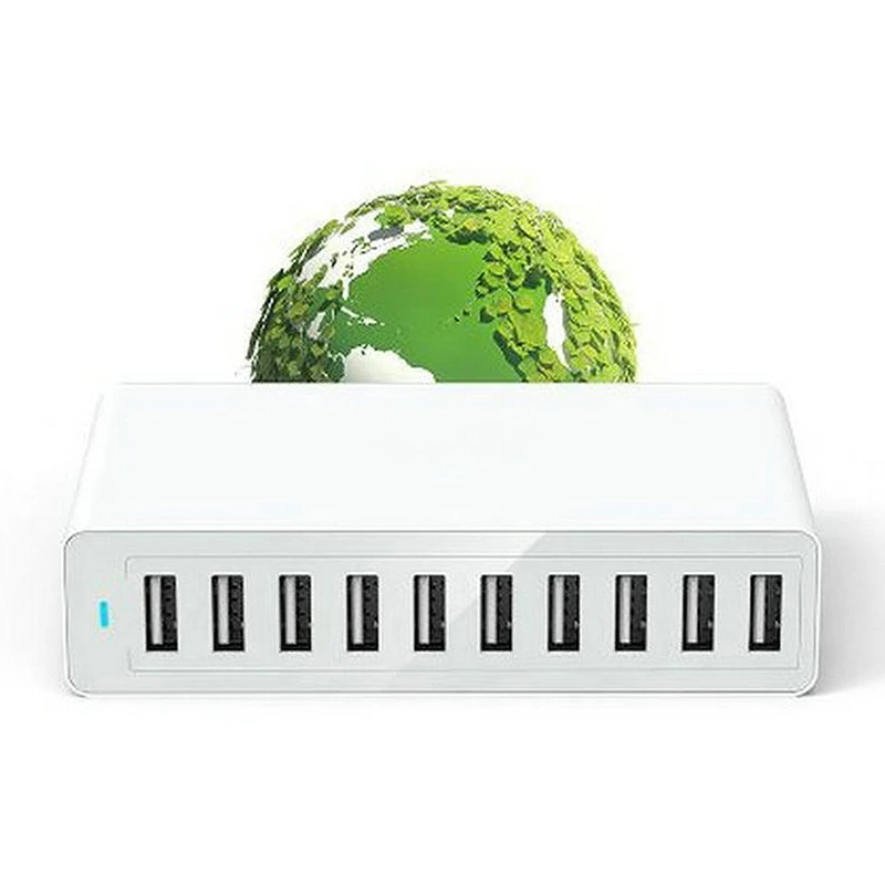 10 портов Usb зарядное устройство адаптер Smart Desktable настенная зарядка мобильный