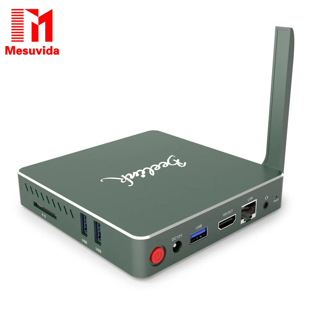 Beelink AP34 mini pc Декодер каналов кабельного телевидения 4 г 64 Intel Pentium N3450 Процессор
