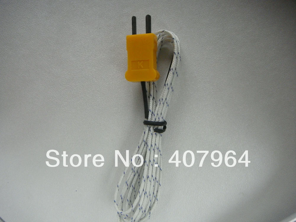 Термопара TM902C и TES1310 K типа Fiberglsaa