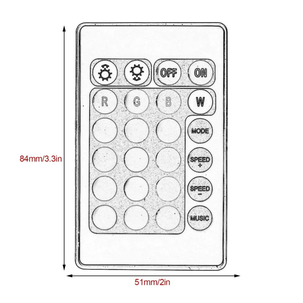 12 В мини RGB светодиодный Управление коробка + Беспроводной удаленного Лер