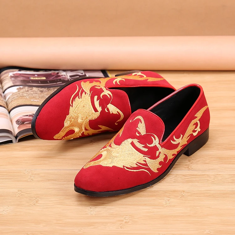 Красные черные лоферы на плоской подошве туфли-лодочки из натуральной кожи без