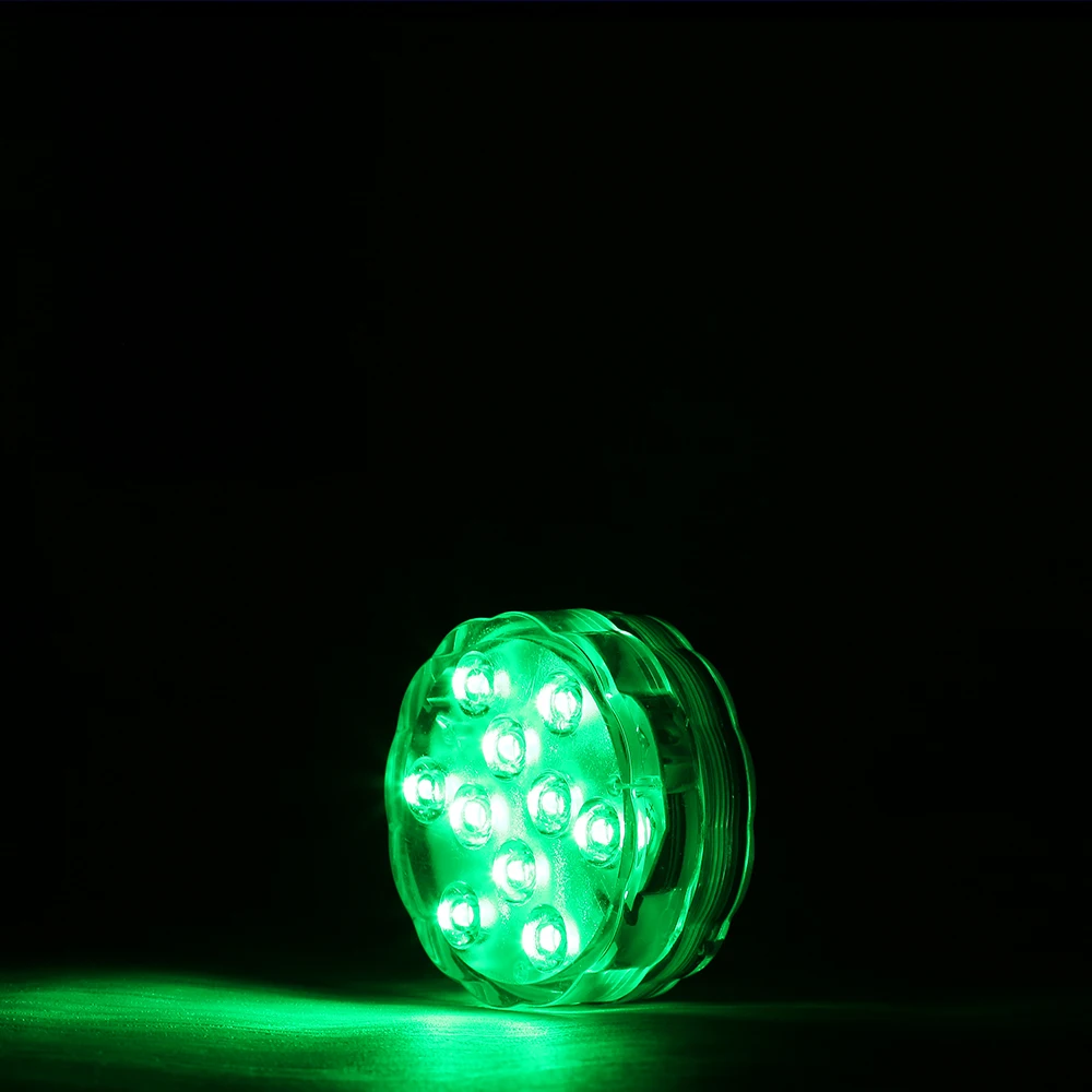 AGM LED погружной свет украшения свечи цветочные чайные лампы водонепроницаемые 10LED