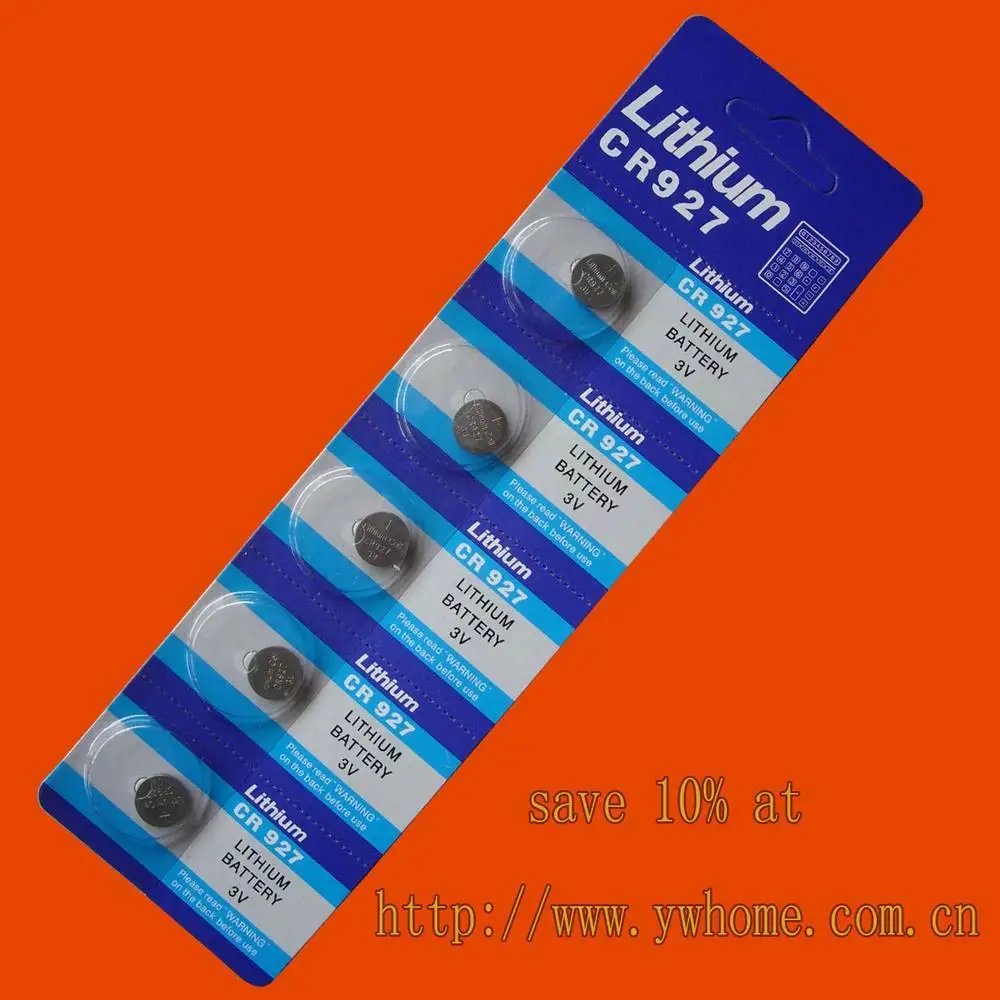 5 шт. литиевые батареи 3 в SUNMAX CR927|cr927 lithium battery|lithium battery 3vbattery 3v |