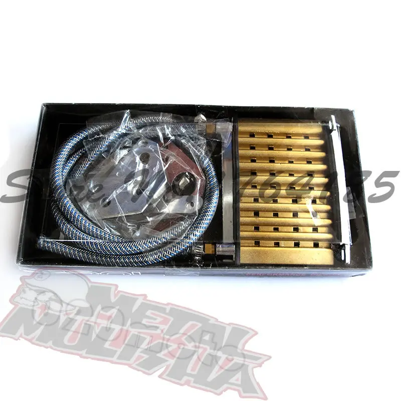 Цветной радиатор охлаждения масляного радиатора для горизонтального двигателя