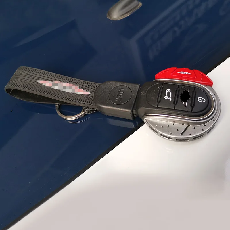 ABS JCW Стиль Автомобильный ключ крышка для mini cooper брелок для mini cooper F55 F56 F57 F54 F60 jcw пластиковый материал