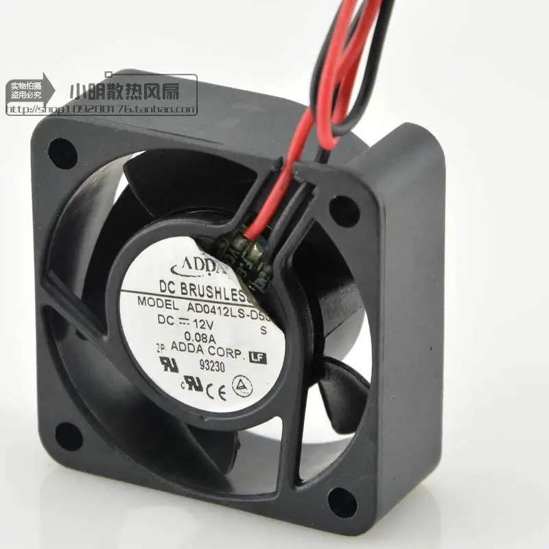Бесплатная доставка. Оригинальный 4 см cm4 Exchange Server 4015 12 В 0.08 вентилятор AD0412HB-D50 s |