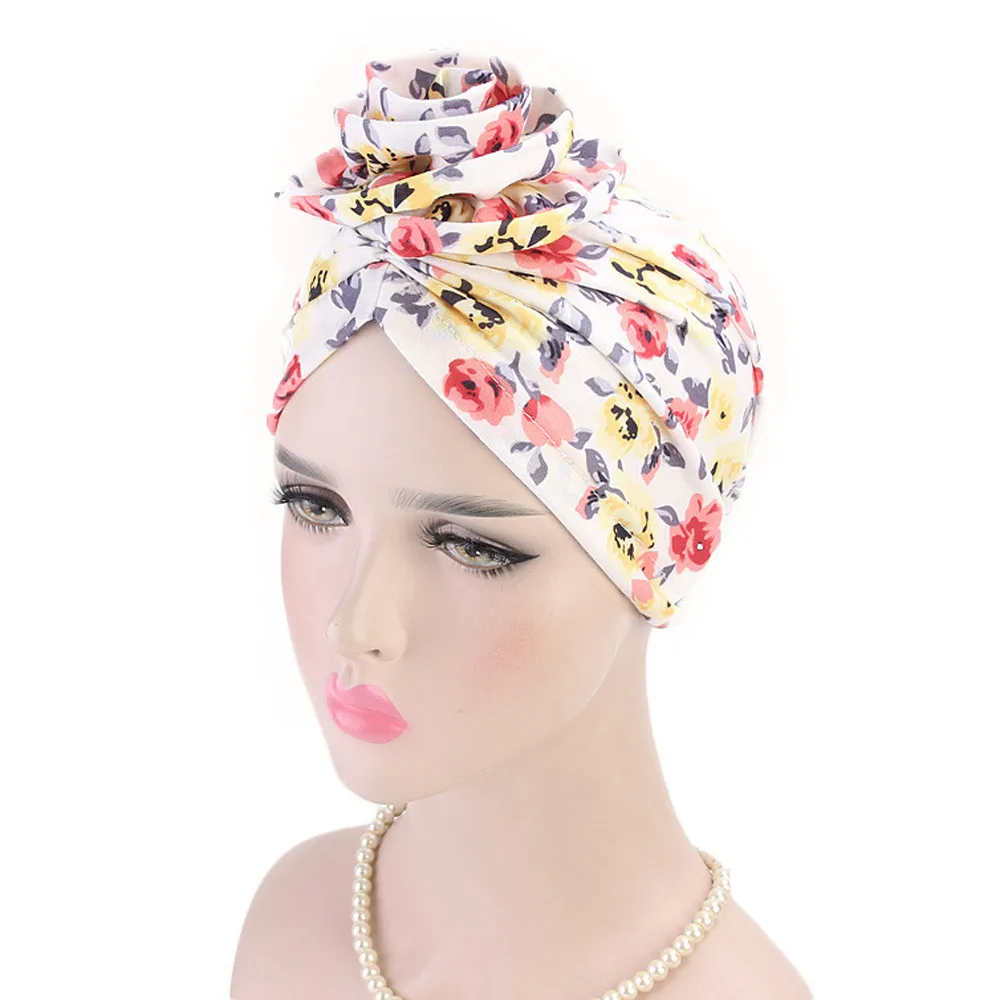 Женская мусульманская шапка тюрбан в стиле ретро 2019|Женские Skullies и шапочки| |