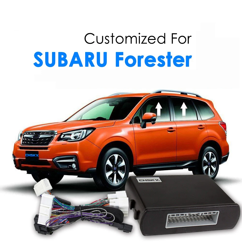 DC 12 В автомобильный стеклоподъемник Для Subaru Forester 2009 в Подарок Авто четыре двери удаленно закрывают окна