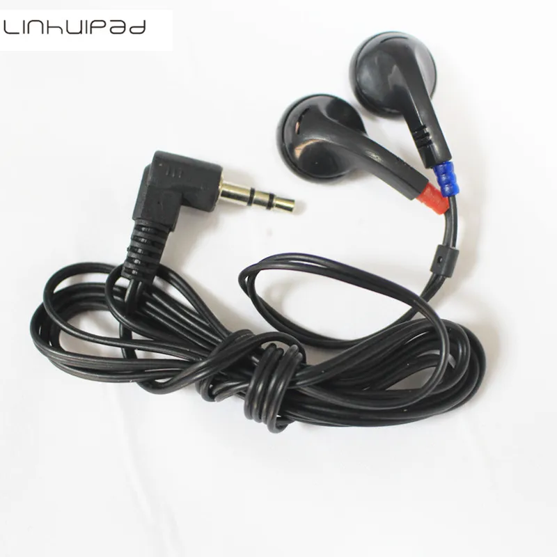 Черный стерео наушники де 05 одноразовые вкладыши гарнитура дешевые для поездок