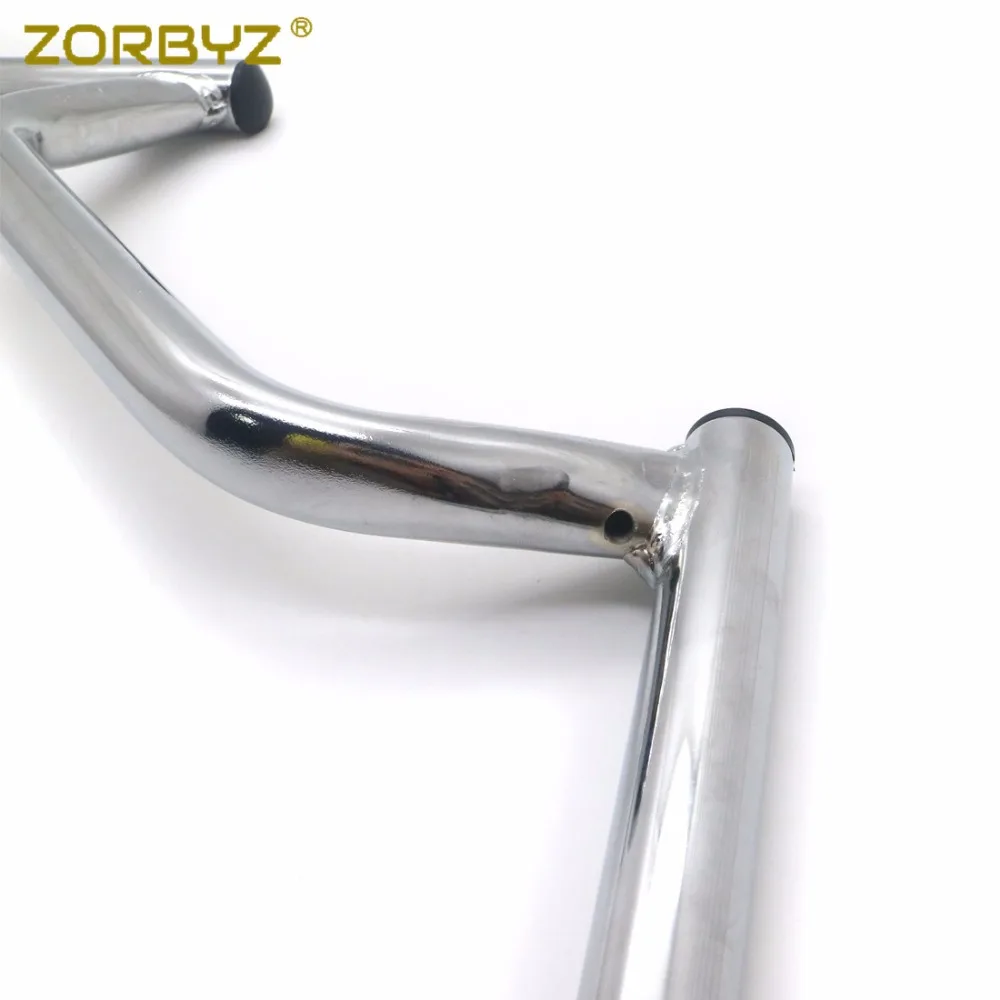 ZORBYZ мотоцикл 7/8 дюйма 22 мм хромированный Натяжной руль на для Kawasaki Honda Suzuki Yamaha Custom |