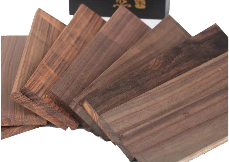 

Indonesian black rosewood Knife handle material 1 piece