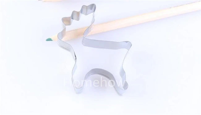 1 шт./лот товары для зимней рождественской вечеринки лось печенье резак 7*6 см