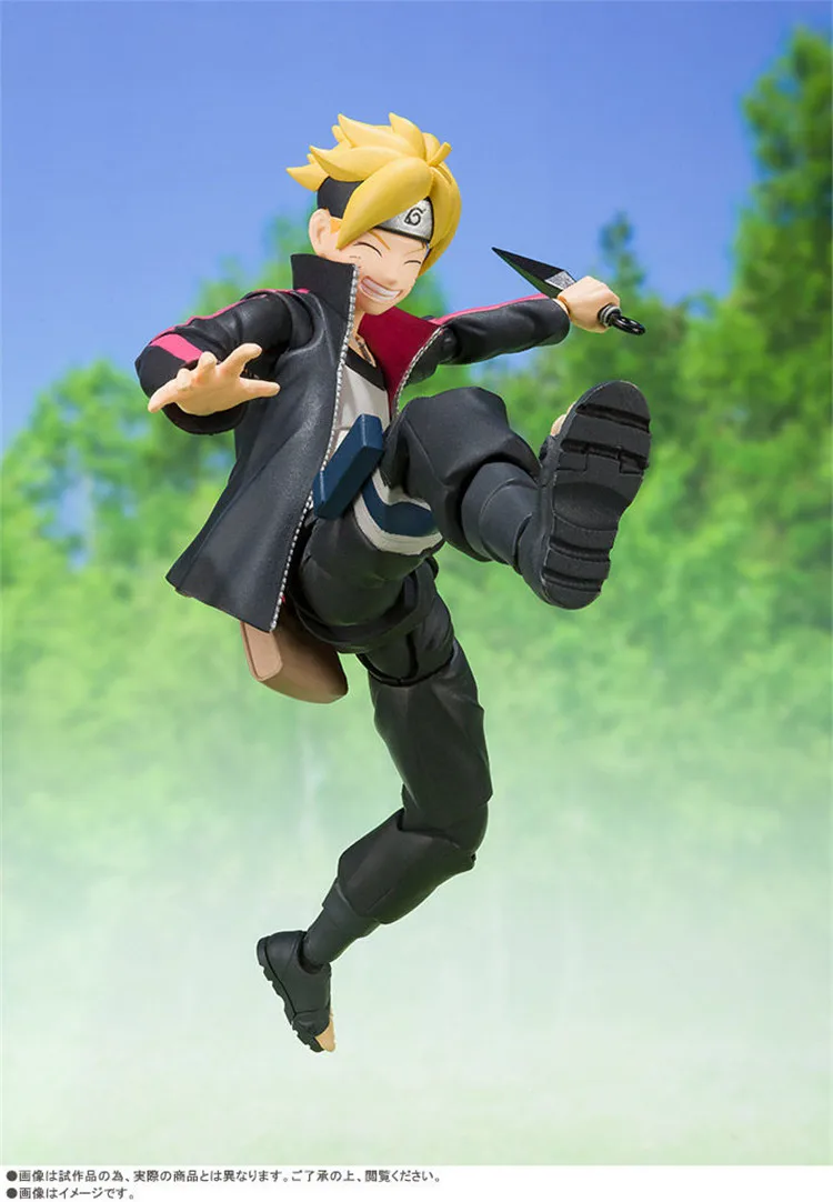 SHFiguarts Аниме Наруто Boruto Uzumaki 14 см Фигурки игрушки|Игровые фигурки и трансформеры| |