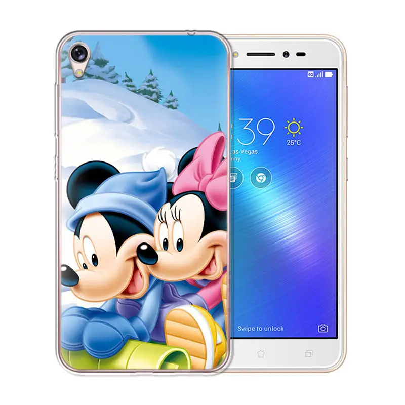 Модный чехол для Asus Zenfone Live ZB501KL, 5,0 дюймов, чехол, мягкий, силиконовый, TPU, etui, чехол для телефона, Капа, funda etui, оболочка, милый - Цвет: 7015